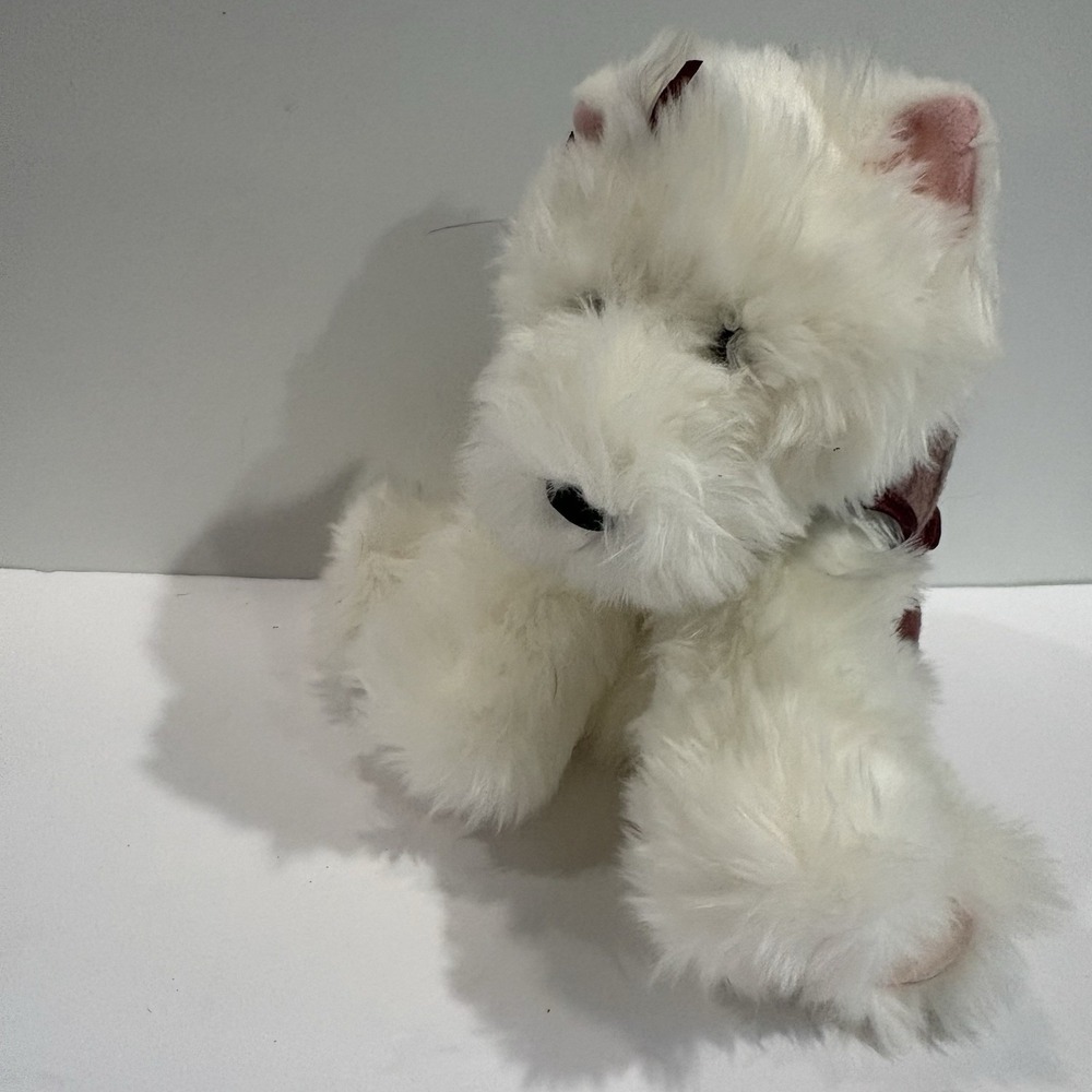 Victoria Secret Gund Plush Plaid Puppy Dog Lola‎ Rare Limited Edition 2001 Y2K - Picture 9 of 11